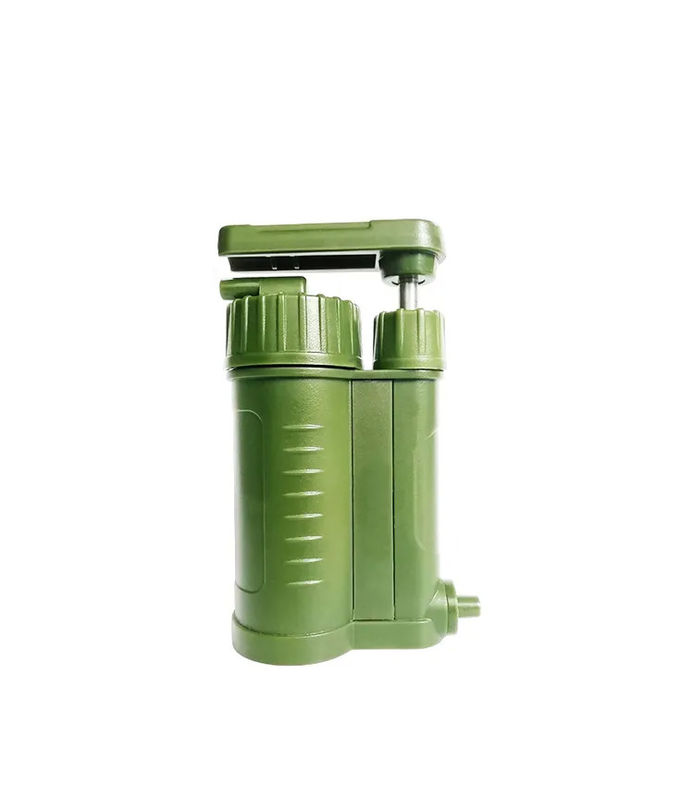 Sistema de purificación de agua móvil con filtro de agua de paja mini portátil