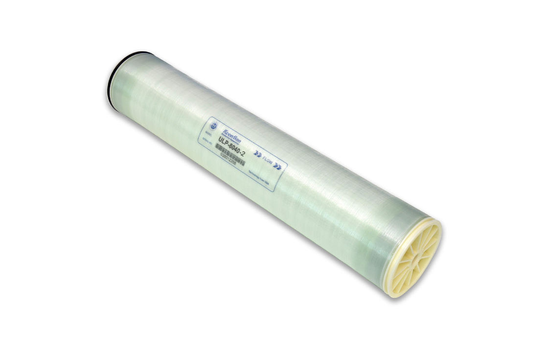 Membranas de ósmosis inversa de presión ultrabaja ULP-8040-2 para plantas de preparación de agua pura