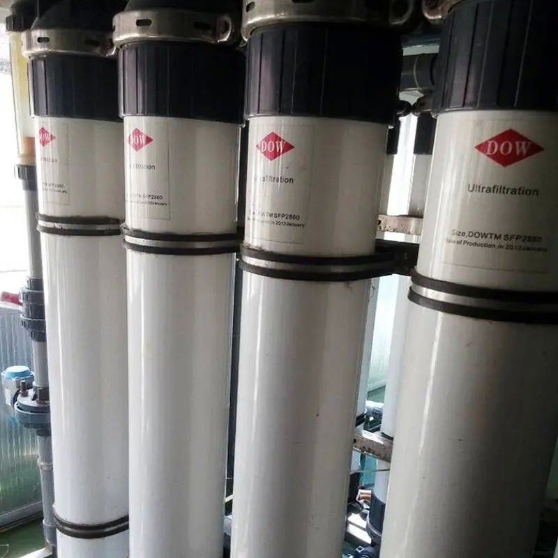 PVDF DOW UF módulos de membranas SFP-2660 / SFD-2660 con gran área de membrana efectiva