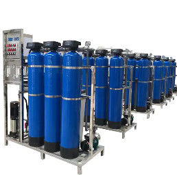 500L/H 1.7kW-380-415V 3xFRP Tanques de agua salada Planta de agua de ósmosis inversa
