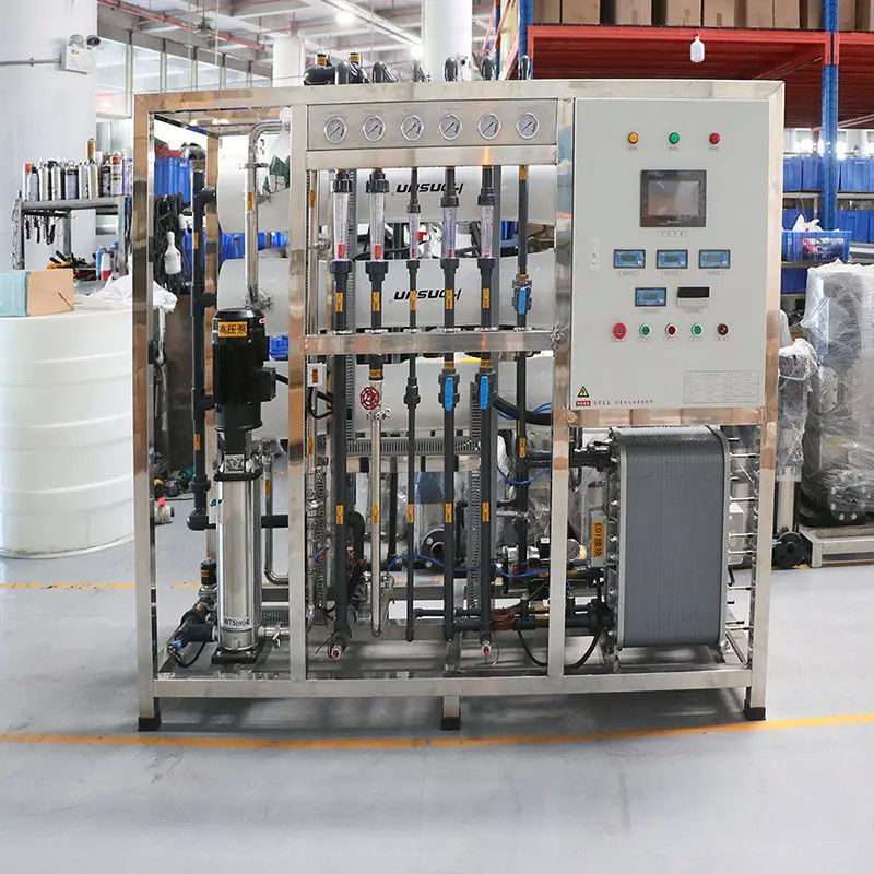 2000LPH Máquina de agua ultrapura RO Y eDI Para agua industrial y de laboratorio