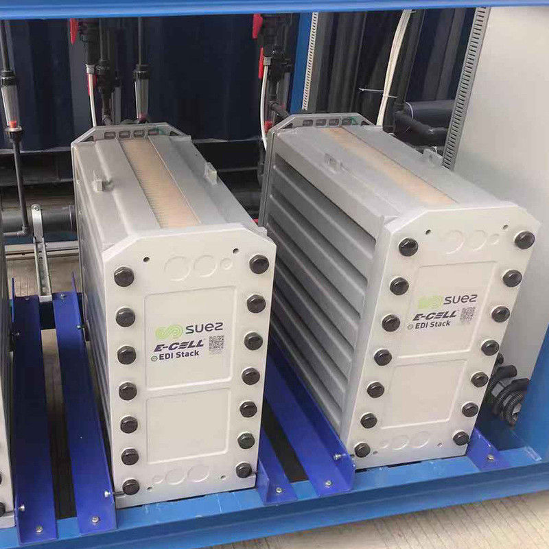 Las pilas EDI de Veolia MK-7 Suez proporcionan agua ultrapura para las industrias eléctrica y electrónica