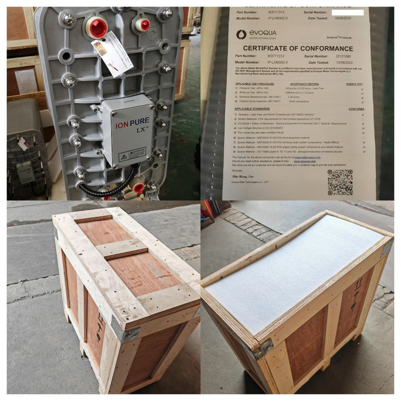Modulos IP-LXM45Z-5 CEDI para agua ultrapura y sin necesidad de reemplazo de resina