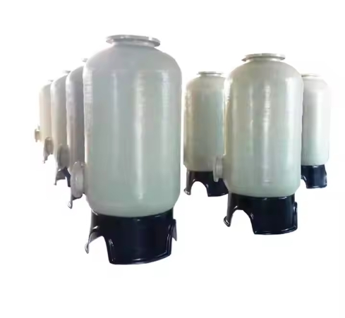 Tanque de FRP para Desalinización de Agua de Mar 4087 17-23T/H Rosca de 4'' 2500 Galones Garantía de 5 Años