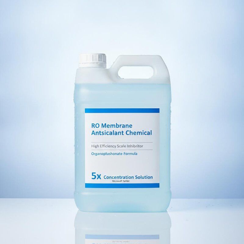 Membrana RO antiincrustante químico inhibidor de incrustaciones de alta eficiencia fórmula de organofosfonato solución de concentración 5x