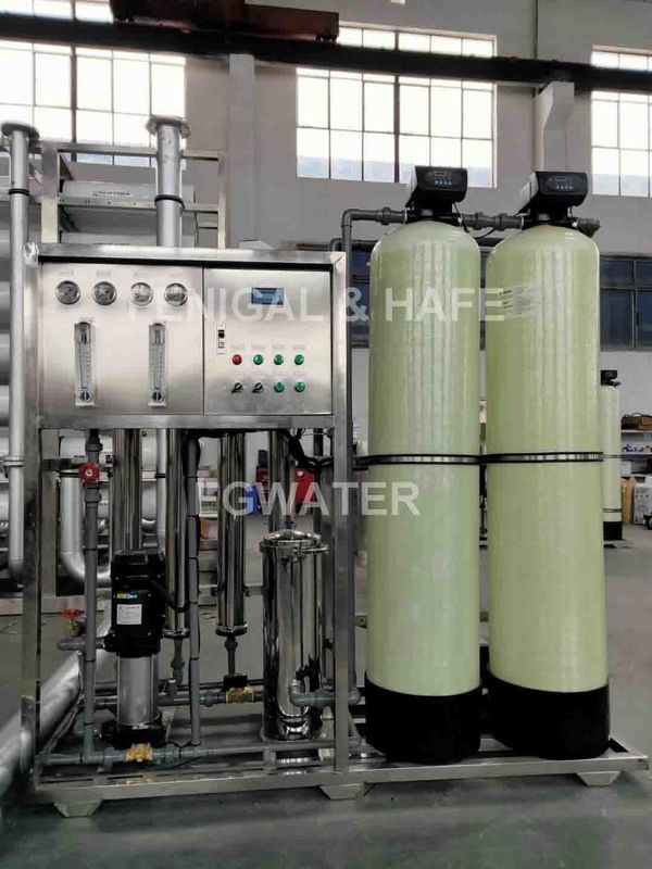 Equipo SS316L de la purificación del agua de la ósmosis reversa 12TPH