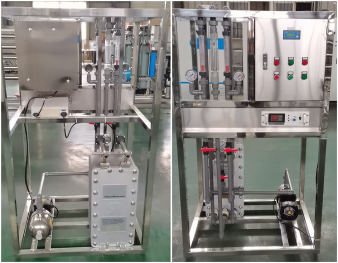 Purificador 600 RO Filtración EDI Agua ultrapura Sistema de planta de ósmosis inversa industrial 3