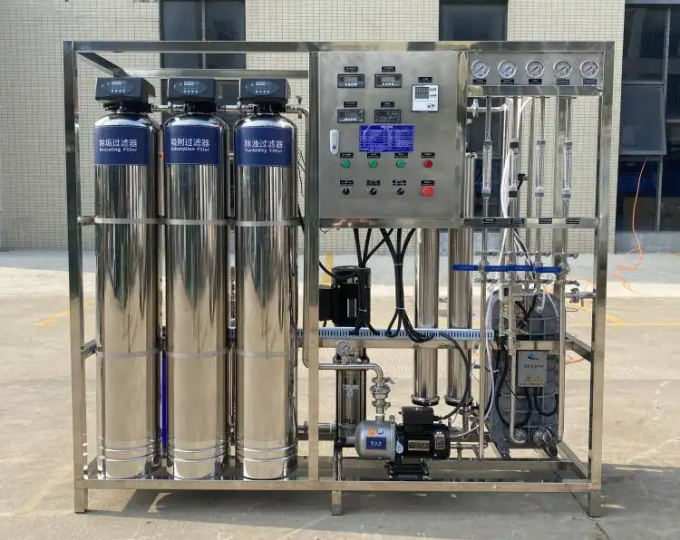 Purificador 600 RO Filtración EDI Agua ultrapura Sistema de planta de ósmosis inversa industrial 5