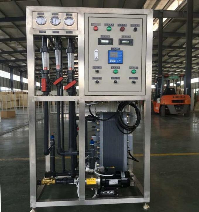 Purificador 600 RO Filtración EDI Agua ultrapura Sistema de planta de ósmosis inversa industrial 6